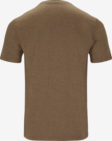 ENDURANCE Regular fit Performance Shirt 'Mell' in Brown