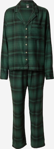 Gilly Hicks Pyjama in Groen: voorkant