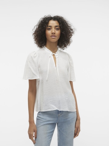 VERO MODA Blouse 'JOSIE' in Wit: voorkant