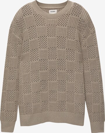 Pull&Bear Pullover i beige: forside