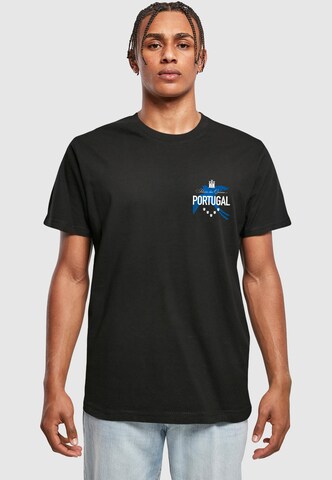 Mister Tee Shirt 'Andorinha Portuguesa' in Zwart: voorkant