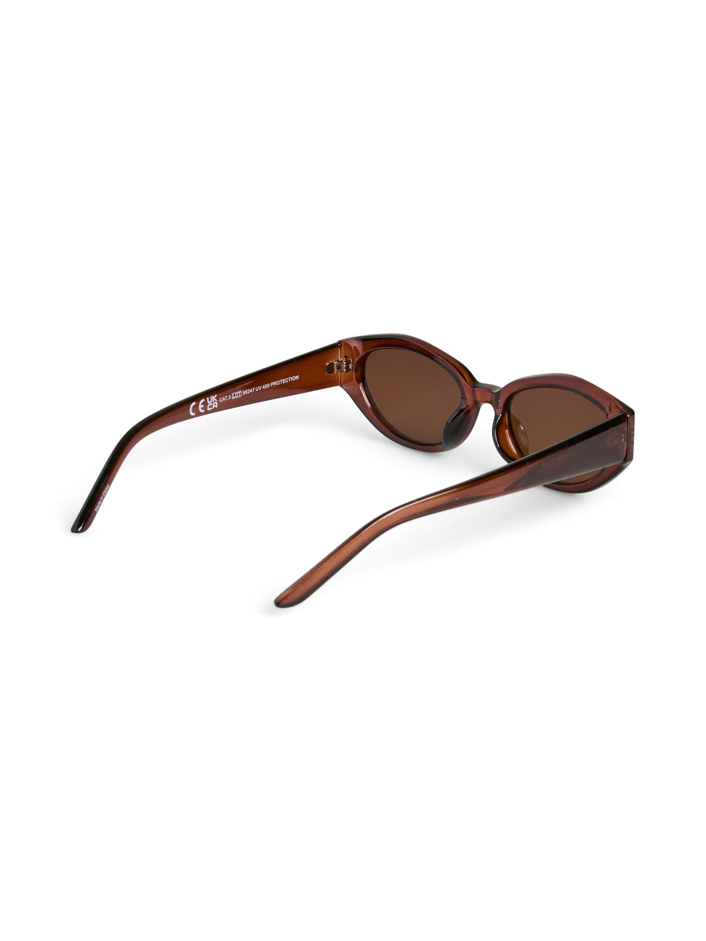 Lunettes de soleil 'PCKia' PIECES en marron
