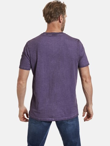 Jan Vanderstorm Shirt ' Helgo ' in Purple