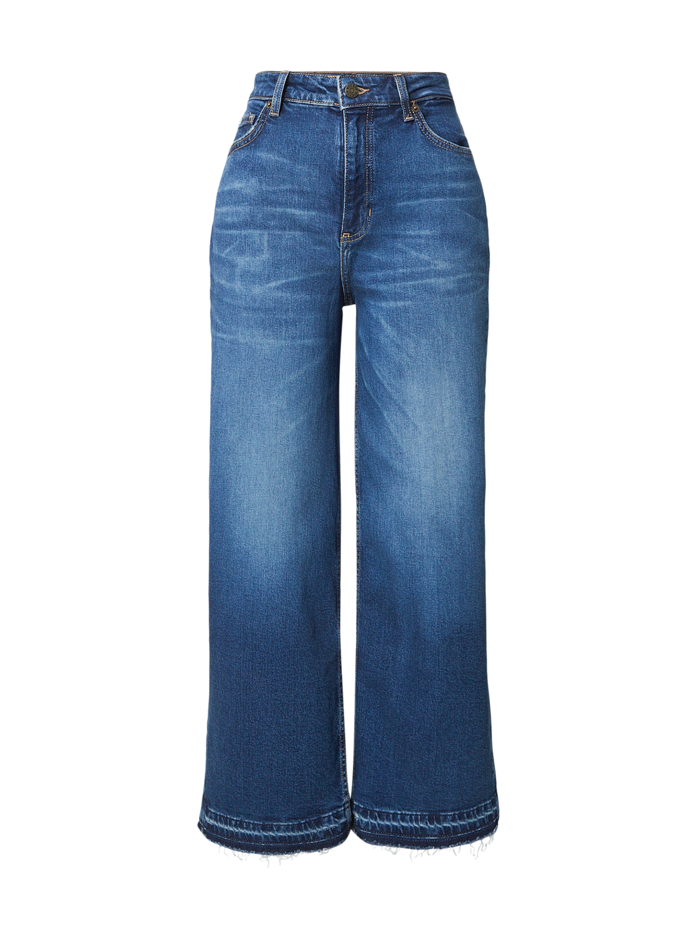 GUESS JEANS Wide leg Τζιν σε μπλε: μπροστά