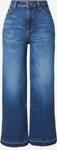 GUESS JEANS Широки крачоли Дънки в синьо: отпред