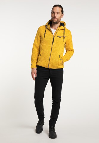 Veste en polaire Schmuddelwedda en jaune