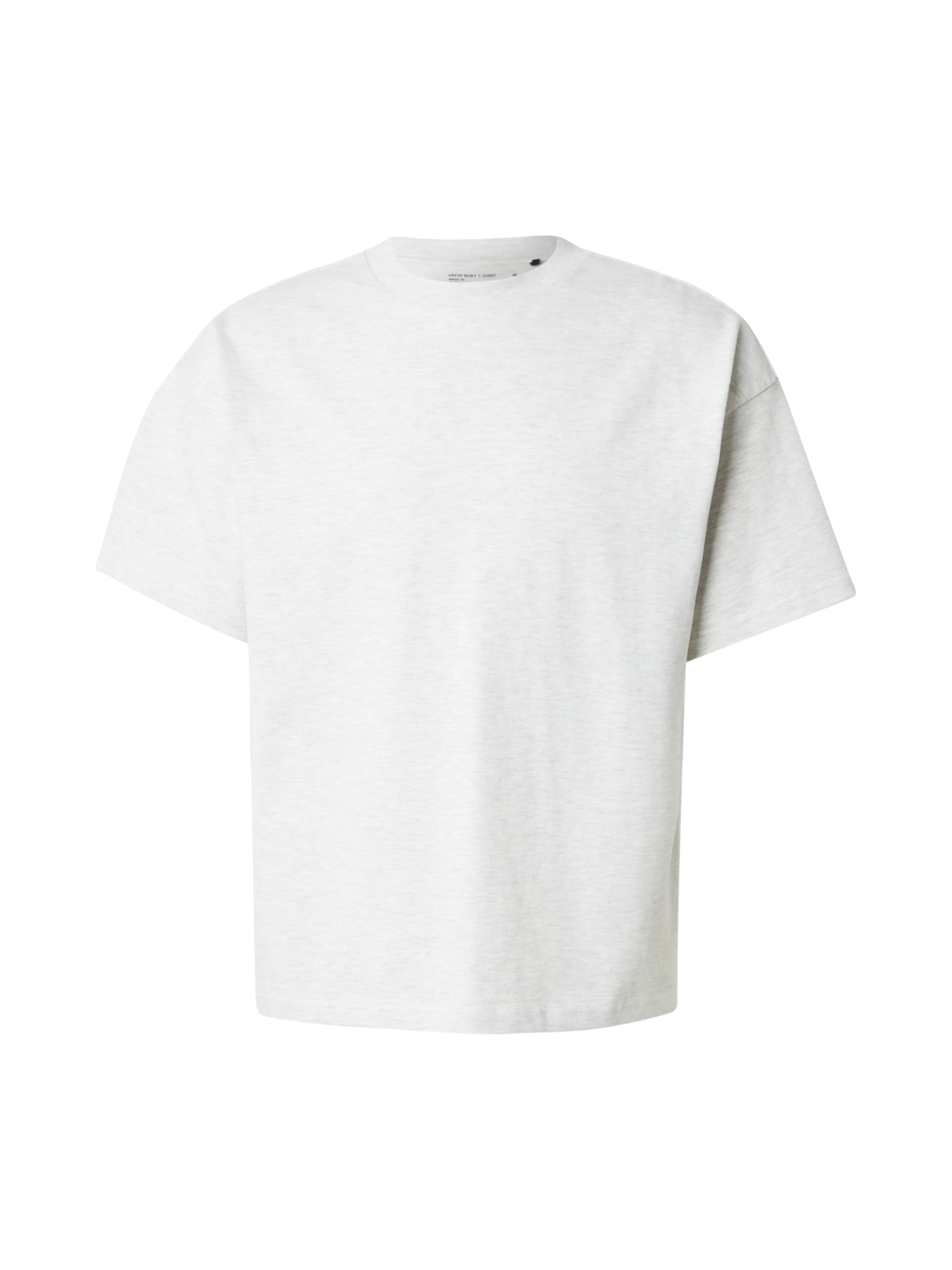 pelēks WEEKDAY T-Krekls: no priekšpuses