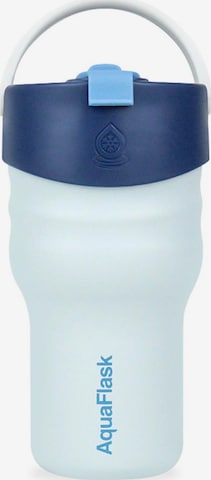 AquaFlask Láhev na vodu 'AquaFlask Termoláhev TUMBLER 591 ml' – modrá: přední strana