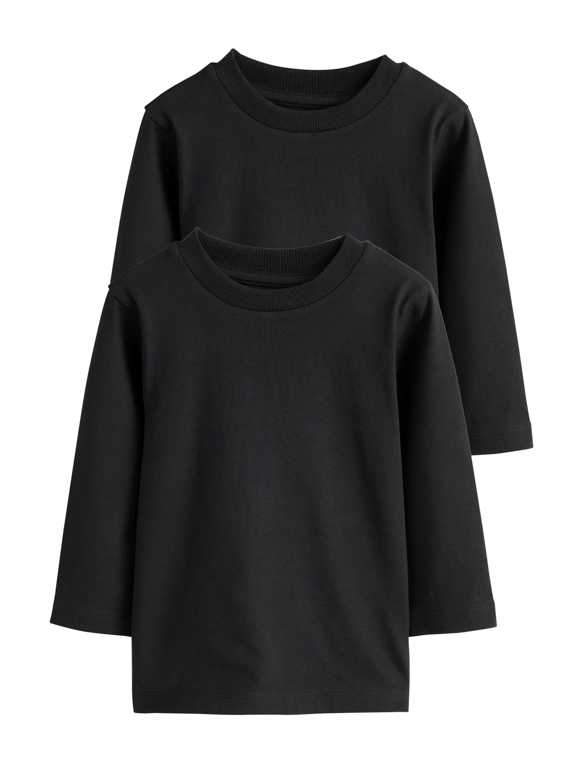 Next Shirt in Zwart: voorkant