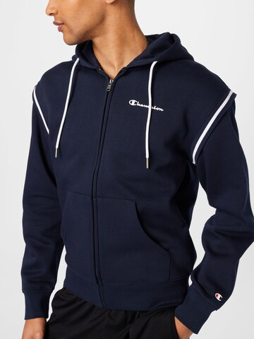 Champion Authentic Athletic Apparel Sweatjacke in Blau