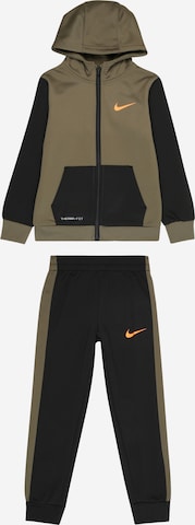 Nike Sportswear Облекло за бягане в черно: отпред