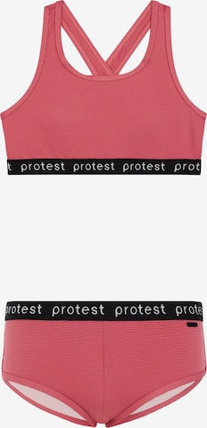 PROTEST Bikini 'PRTBeau JR' in Pink: Vorderseite