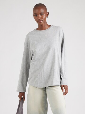 T-shirt Monki en gris : devant