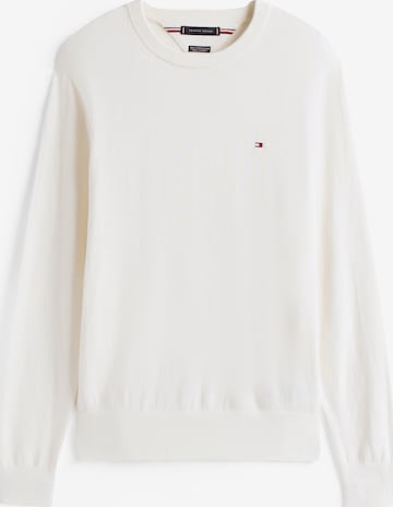 Pull-over TOMMY HILFIGER en jaune : devant