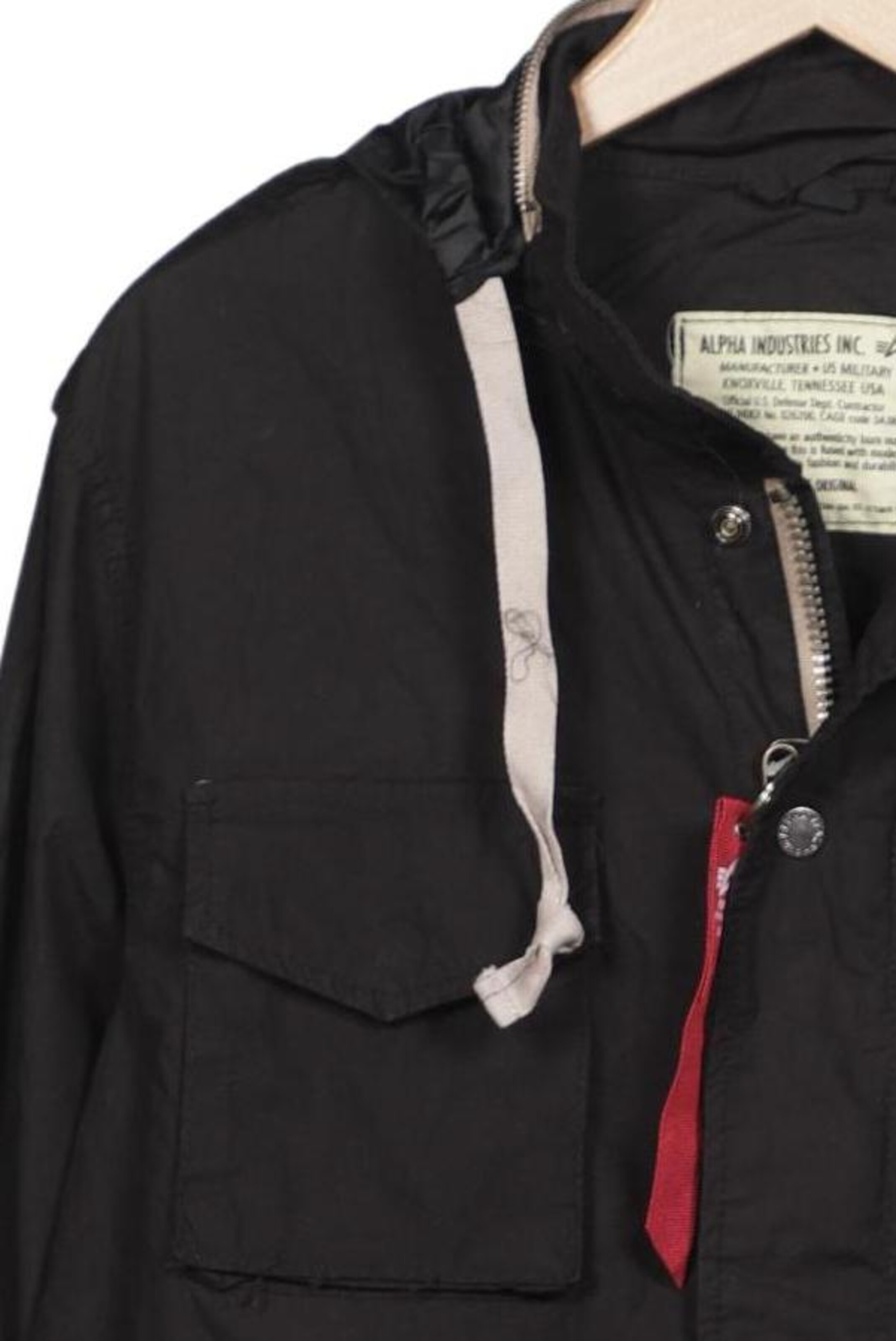 ALPHA INDUSTRIES Jacket & Coat in M in Black