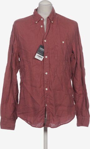 NN07 Button Up Shirt in M in Pink: front