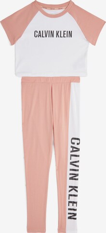 Calvin Klein Underwear Pajamas 'Intense Power' in Pink: front
