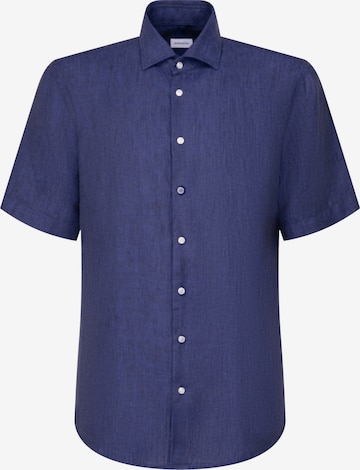 Chemise business SEIDENSTICKER en bleu : devant