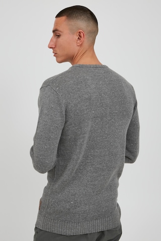 !Solid Strickpullover 'Terrance' in Grau