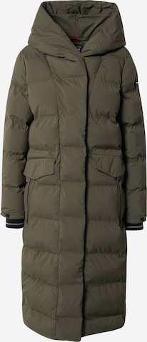 KILLTEC Outdoorový kabát – zelená: přední strana