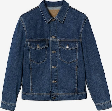 MANGO MAN Between-Season Jacket 'Ryan' in Blue: front