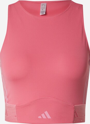ADIDAS PERFORMANCE Sports top 'Hyperglam' in Pink: front