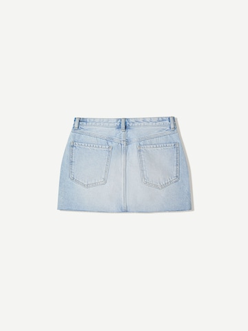 Jupe Bershka en bleu