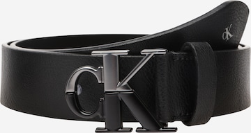 Calvin Klein Jeans Belt in Black: front