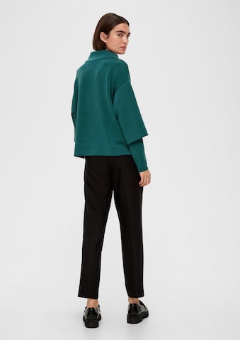 Sweat-shirt s.Oliver BLACK LABEL en vert