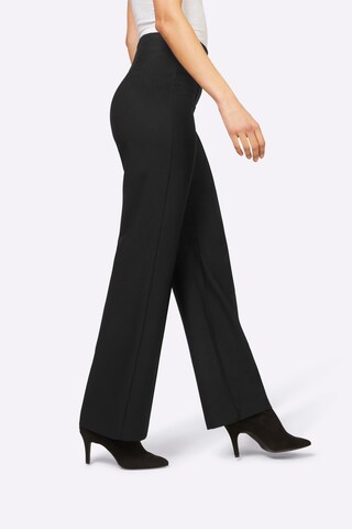 heine Wide Leg Hose in Schwarz