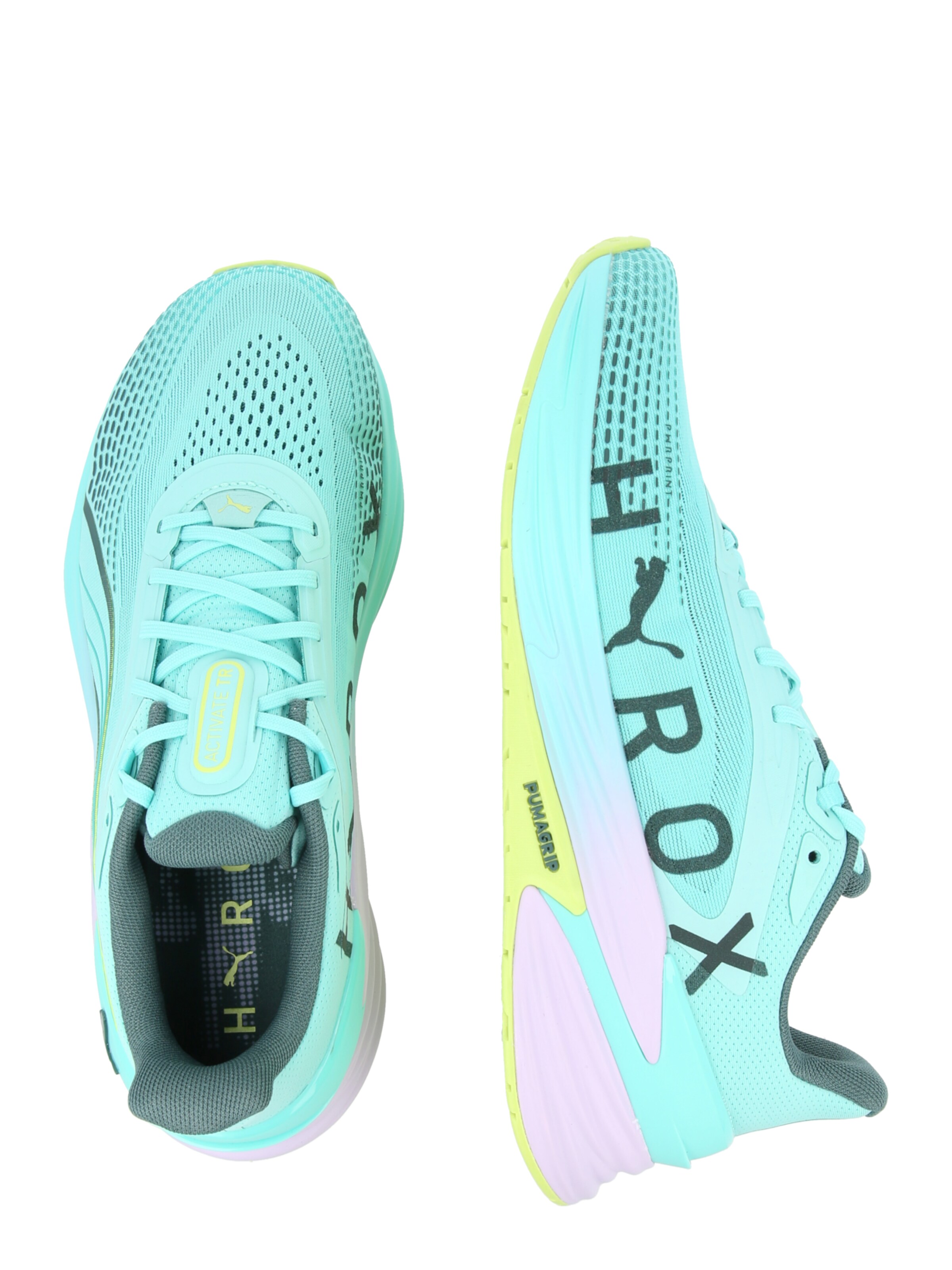 PUMA Маратонки за бягане 'PUMA x HYROX Activate NITRO™' в зелено