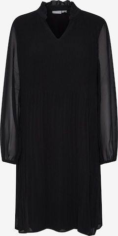 Fransa Shirt Dress in Black: front