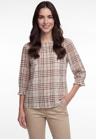 Usha - Blusa en beige: frente