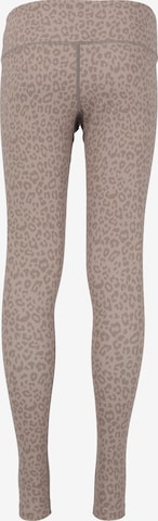 ENDURANCE Skinny Sportbroek 'Konwich' in Beige