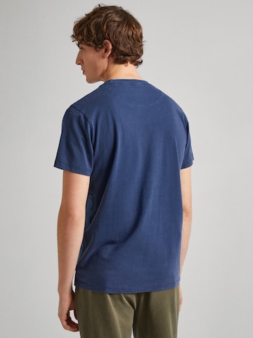 Pepe Jeans - Camiseta 'Cherry' en azul