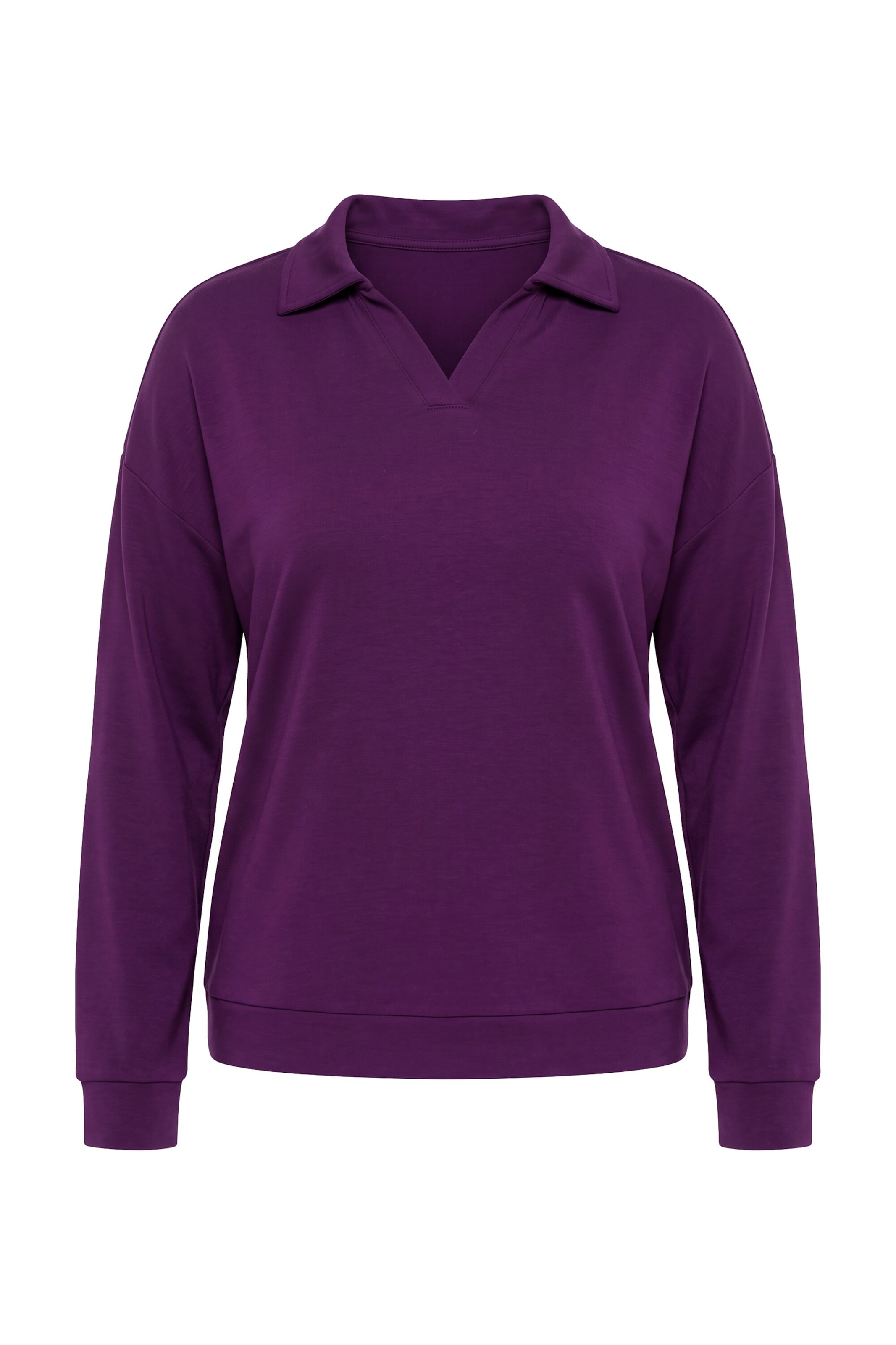 MIAMODA Sweatshirt in Lila: Vorderseite