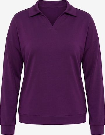 MIAMODA Sweatshirt in Lila: Vorderseite