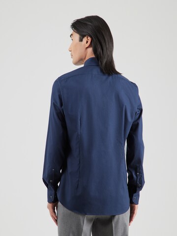 Michael Kors Slim fit Overhemd in Blauw