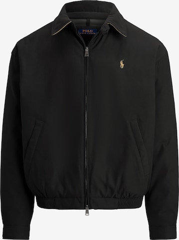 melns Polo Ralph Lauren Starpsezonu jaka: no priekšpuses