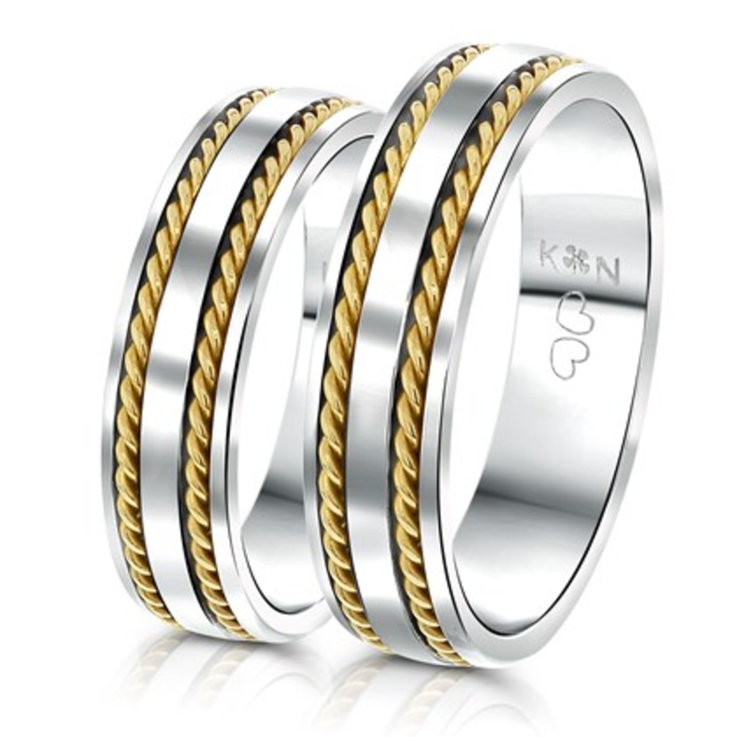 Lucardi Ring in Silver