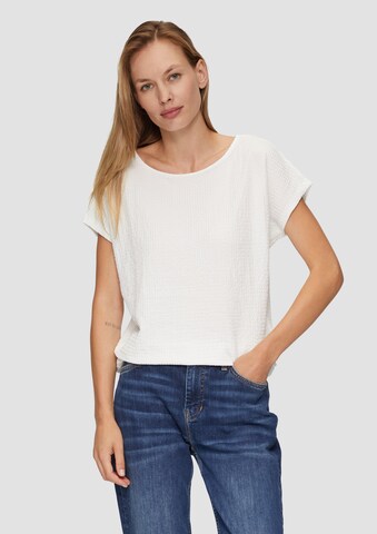 T-shirt s.Oliver en beige : devant