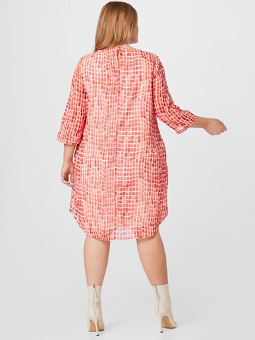 SAMOON Jurk in Rood