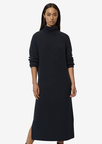 Marc O'Polo Knitted dress in Blue: front