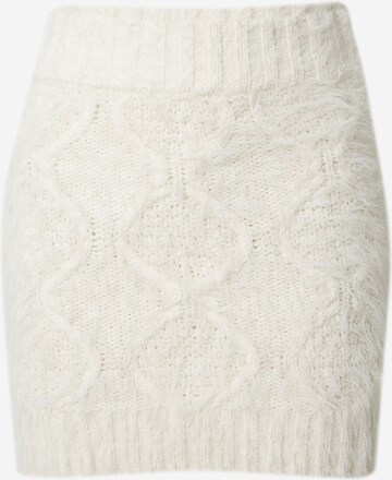 GLAMOROUS Skirt in White: front