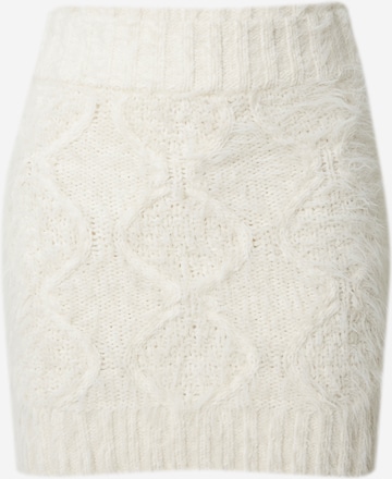 GLAMOROUS Nederdel i hvid: forside