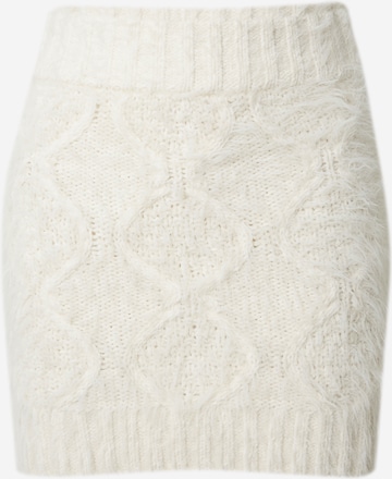 GLAMOROUS - Falda en blanco: frente