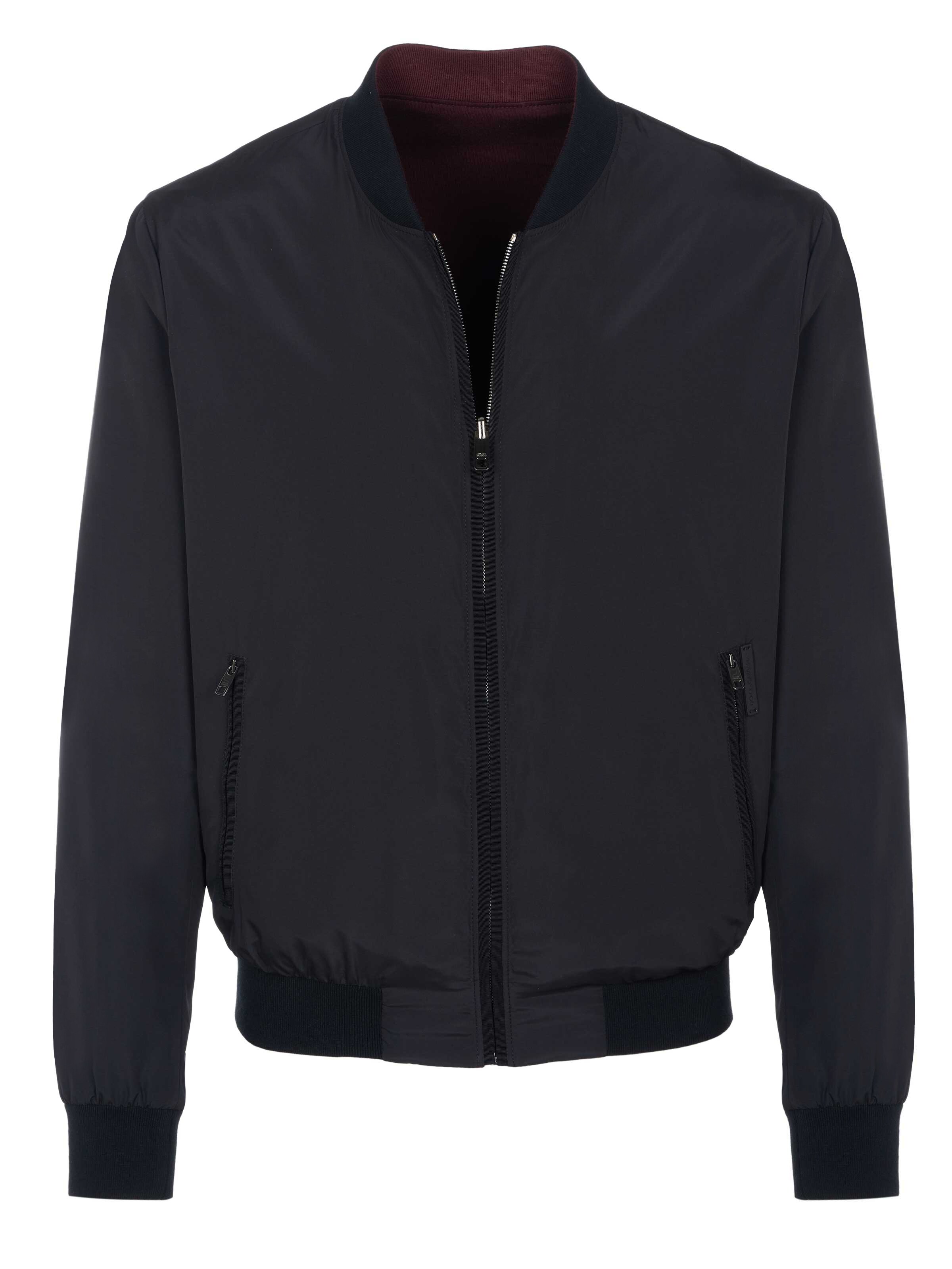 DOLCE & GABBANA Between-Season Jacket in Black: front