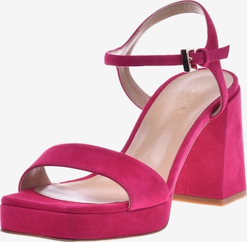 Baldinini Strap Sandals in Pink: front