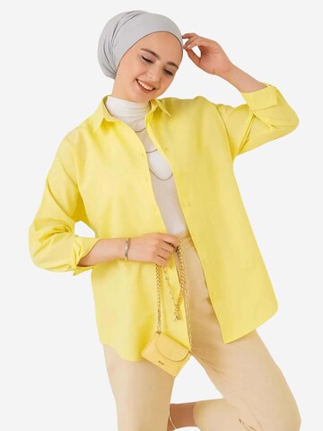 Camicia da donna di Bigdart in giallo: frontale