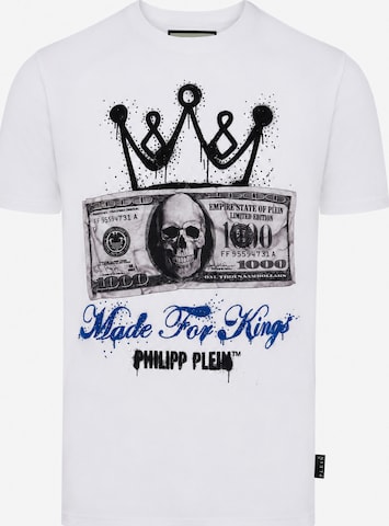 Maglietta di Philipp Plein in bianco: frontale
